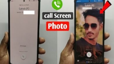 call screen par photo kaise lagaye